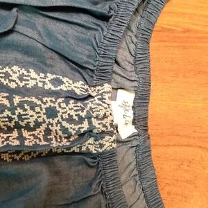 Style & Co. Denim Blue and White DRESS, NWT, FROM MACY'S